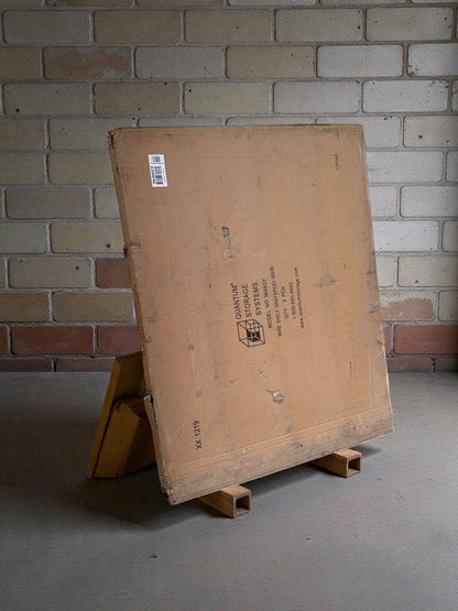 Brand New – Scratch & Dent – Quantum Storage Systems Gray Epoxy Wire Shelving Starter Kit