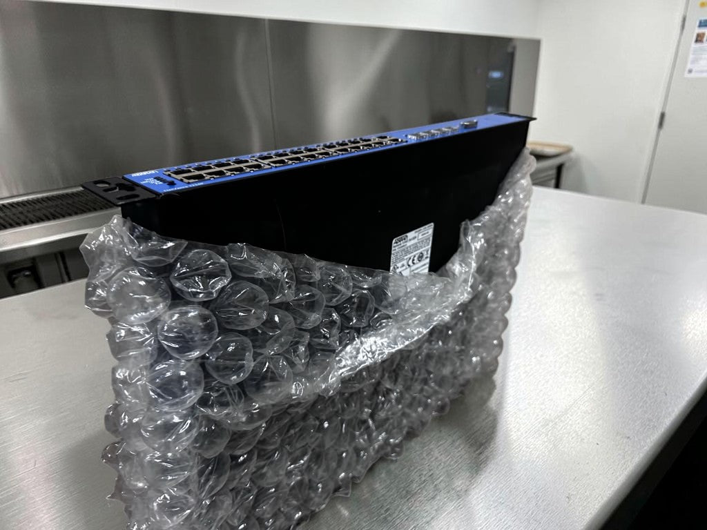 Dependable Condition – ADTRAN NetVanta 1234P 3rd Gen – 24-Port Fast Ethernet PoE Managed Switch – Quad Gigabit Uplinks – Fully Tested & Operational!
