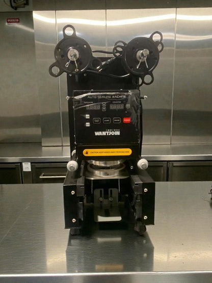 Premium Condition – WantJoin WZ-95B Automatic Cup Sealing Machine – 110–120V – Fully Tested & Working!