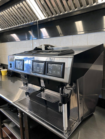 Prime Condition – Grindmaster 1011-008 Pony Series – Four Pod Automatic Espresso Machine – 2 Group – 230V – ETL Listed – Fully Tested & Operational!