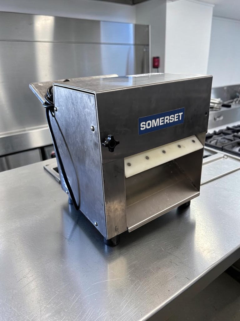 Outstanding Condition – Somerset CDR-100P “Little Wonder” – 10″ Countertop One-Stage Dough Sheeter – 115V – Fully Tested & Operational!