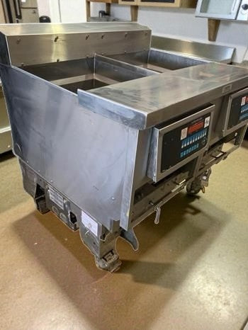 Elite Condition – Ultrafryer Systems B-P20-18-4-UC_NAT – UltraGold 78" Gas Deep Fryer – 4 Fry Tanks – UltraClear Filtration – 260,000 BTU – ENERGY STAR® – NSF / CSA Listed – Fully Tested & Operational!