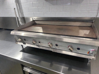 Superior Condition – Cooking Performance Group (CPG) – Commercial Gas Countertop Griddle – Stainless Steel – Natural Gas – Fully Tested & Operational!