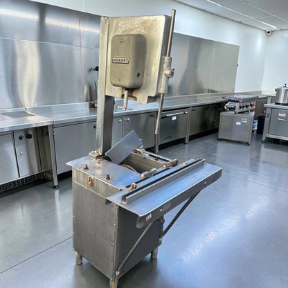 Dependable Condition – Hobart 5614 Commercial Meat Saw – 2 HP – 3 Phase – Heavy Duty – For Parts or Repair!