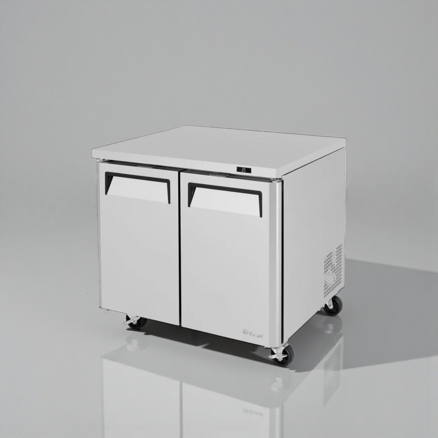 High-Grade Condition – Turbo Air MUR-36-N6 – M3 Series 36" Two-Section Undercounter Refrigerator – Stainless Steel – 9 Cu. Ft. – 115V – ETL / NSF Listed – Fully Tested & Operational!
