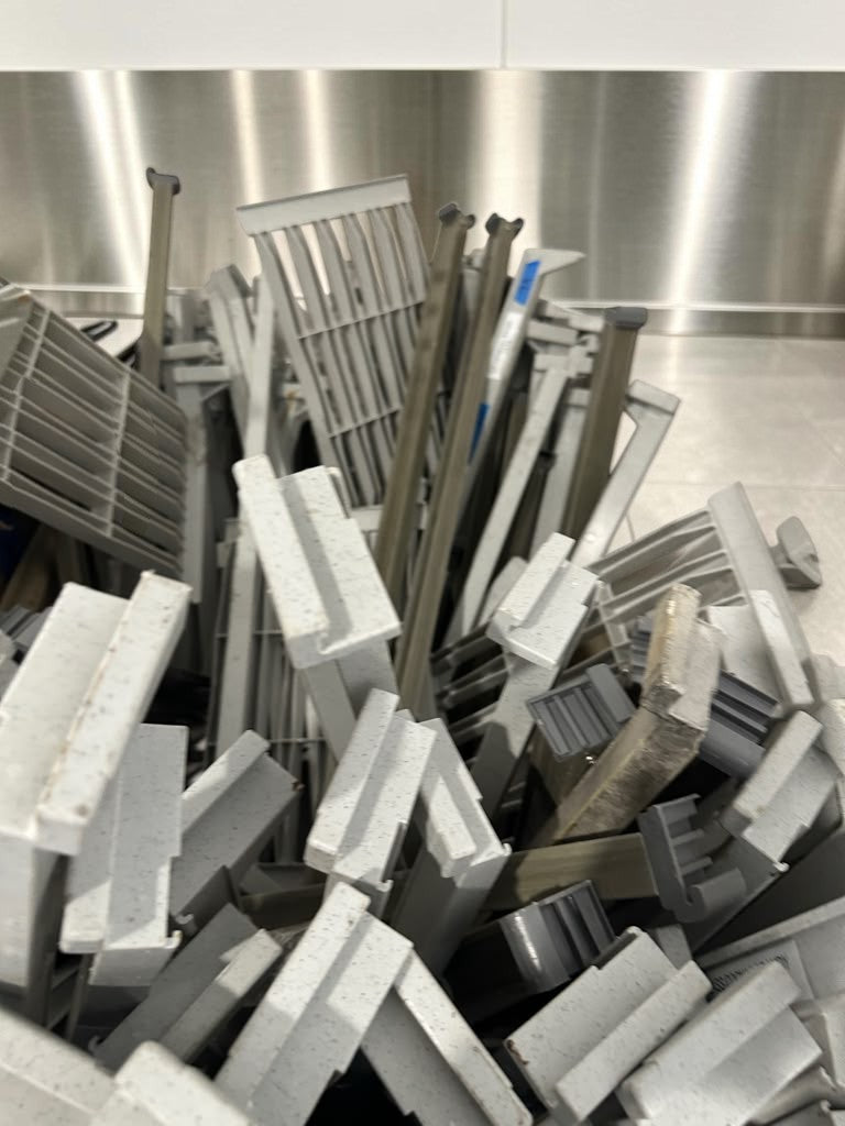 Exceptional Condition – Lot of Approx. 8 Cambro CPU214864V4480 Camshelving Premium – 48" x 21" x 64" Heavy-Duty 4-Tier Vented Shelving Units – NSF Certified – Ready for Commercial Use!