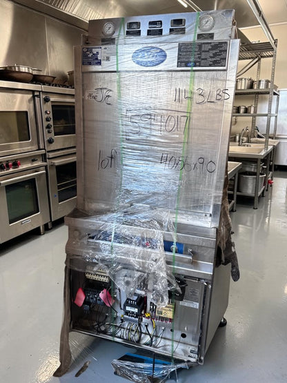 Outstanding Condition – LVO FL14F – 14-Pan Front-Load Commercial Pot, Pan, Bowl & Utensil Washer – 460V 3-Phase – Fully Tested & Operational!