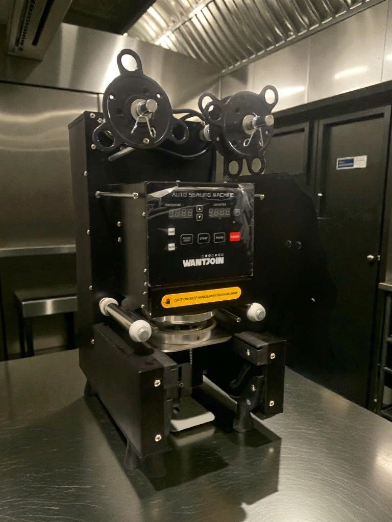 Premium Condition – WantJoin WZ-95B Automatic Cup Sealing Machine – 110–120V – Fully Tested & Working!