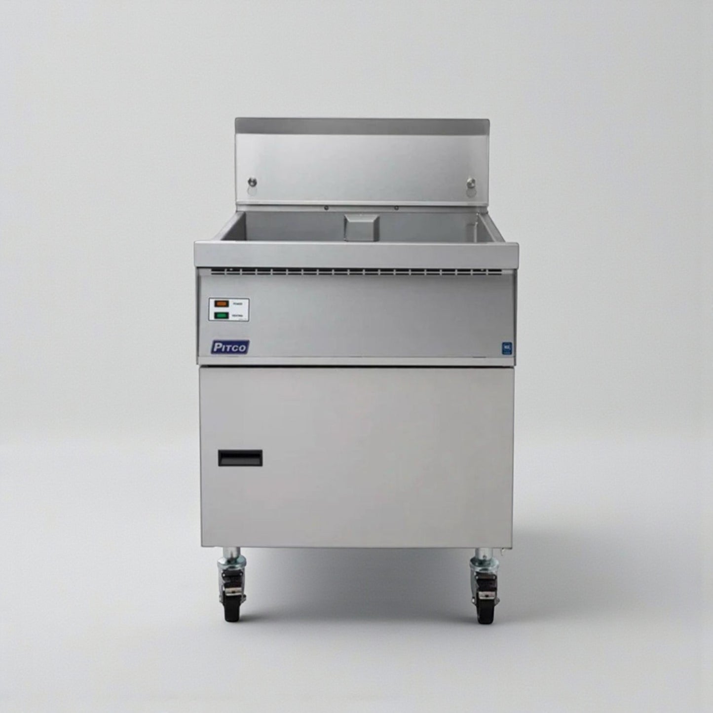 Superior Condition – Pitco Commercial Gas Fryer – Stainless Steel – Floor Model – Fully Tested & Operational!