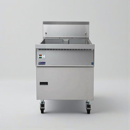 Superior Condition – Pitco Commercial Gas Fryer – Stainless Steel – Floor Model – Fully Tested & Operational!