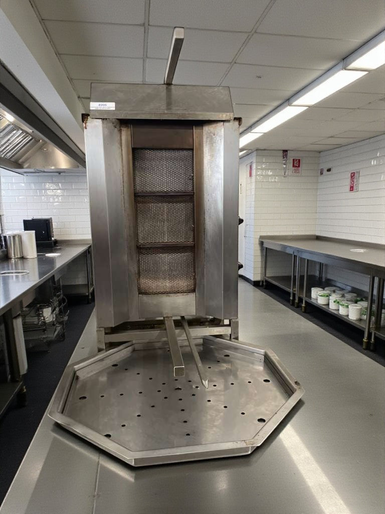 Premium Condition – AXIS Commercial Gas Doner Grill Machine – Natural Gas – Fully Tested & Working!