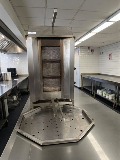 Premium Condition – AXIS Commercial Gas Doner Grill Machine – Natural Gas – Fully Tested & Working!