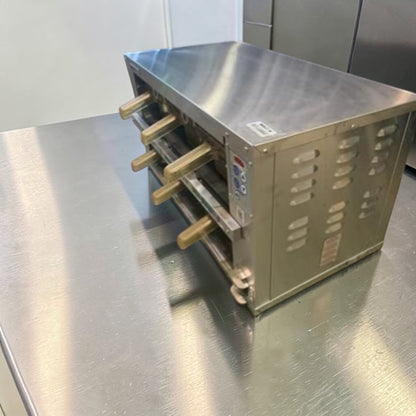 Exceptional Condition – Prince Castle EHBP23 Holding Bin System – Dual Lane Heated Food Holding Station – Stainless Steel – Fully Tested & Operational!