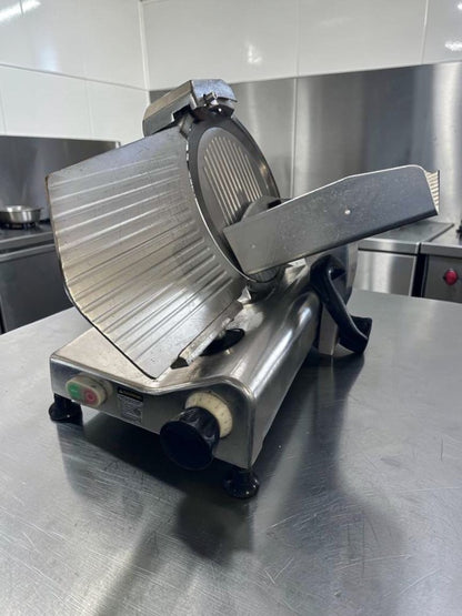Excellent Condition – German Knife 10" Commercial Meat Slicer – Compact Heavy-Duty Deli Slicer – Fully Tested & Operational!