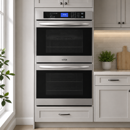 Exceptional Condition – KoolMore KM-WO30D-SS – 30" Built-In Electric Double Wall Oven – 5 Cu. Ft. – Stainless Steel – Convection – Brand New!