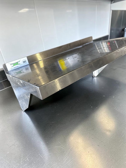 Elite Condition – Regency 600WS1224 – 24″ x 12″ NSF Stainless Steel Solid Wall Shelf – 210-Lb. Capacity – New & Ready for Installation!