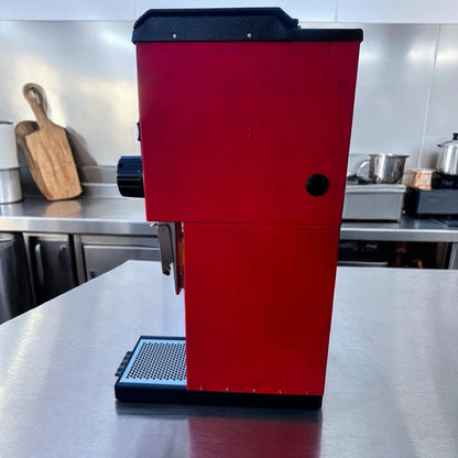 Elite Condition – Bunn G3 HD 22100.0001 3 lb. Bulk Coffee Grinder – Red – Commercial Grade – Fully Tested & Operational!