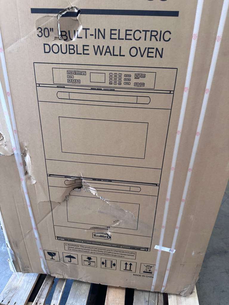 Brand New - Never Used – Scratch & Dent KoolMore KM-WO30D-SS 30″ Electric Double Wall Oven
