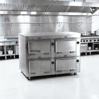 Elite Condition – Duke 1304 Thermotainer – Four-Compartment Hot Food Storage Unit – Stainless Steel Worktop – 208V, Three Phase – UL & NSF Listed – Fully Tested & Operational!
