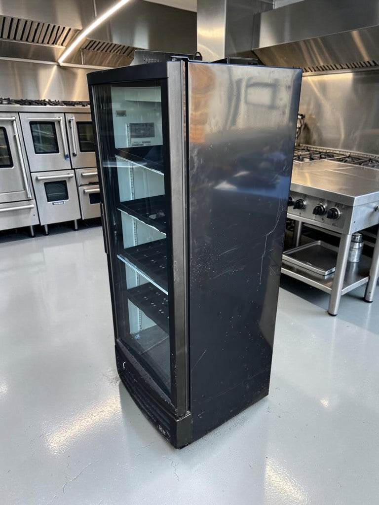High-Quality Condition – IDW G-12-F334B-HC – 25″ Single Glass Door Merchandiser Cooler – 11.4 Cu. Ft., ENERGY STAR, 115V – Fully Tested & Operational!