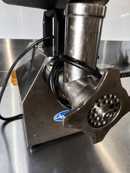 Outstanding Condition – Globe Chefmate CC12 – Commercial Meat Chopper Grinder – 1 HP, #12 Head – 250 lb/hr - Fully Tested & Operational!