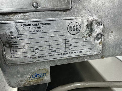 Professional Condition – Hobart Commercial Manual Meat Slicer – NSF Listed – Made in USA – Fully Tested & Operational!