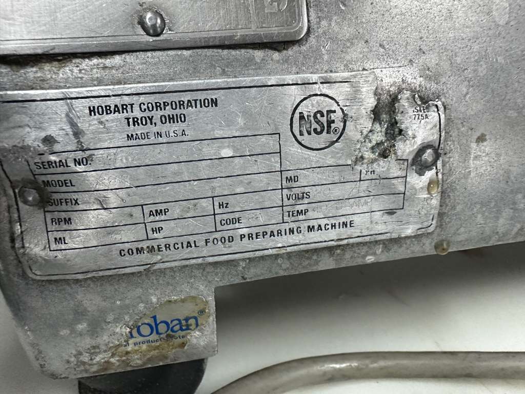 Professional Condition – Hobart Commercial Manual Meat Slicer – NSF Listed – Made in USA – Fully Tested & Operational!