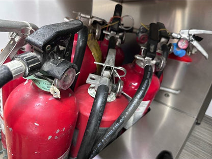 Prime Condition – Commercial 5 lb ABC Fire Extinguishers – 2A:10B:C Rating – UL Listed Safety Equipment – Restaurant & Kitchen Protection