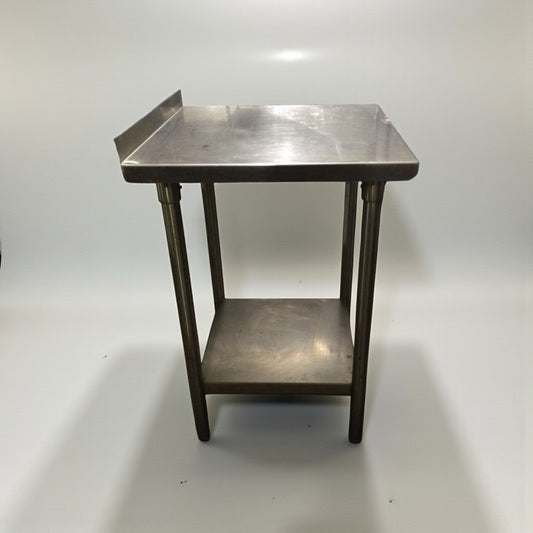 Exceptional Condition – Custom SMB-ST4R2-2424SSW – Commercial Stainless Steel Work Table – 24" x 24" – Fully Inspected & Ready for Use!