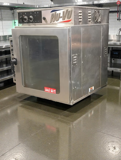 Outstanding Condition – Nu-Vu RM-5T Single-Deck Countertop Convection Oven with Mobile Stand – 208V / 3 Phase – Fully Tested & Working!