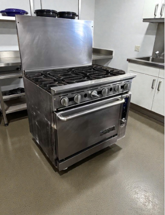 Exceptional Condition – Imperial IR-6-C 36" 6 Burner Gas Range w/ Convection Oven – Natural Gas – Fully Tested & Operational!