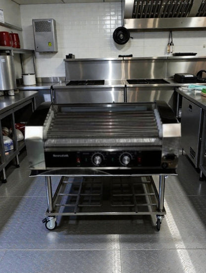 Pristine Condition – Seeutek Hot Dog Roller Grill – 7 Rollers / 24 Hot Dog Capacity – 120V – Fully Tested & Working