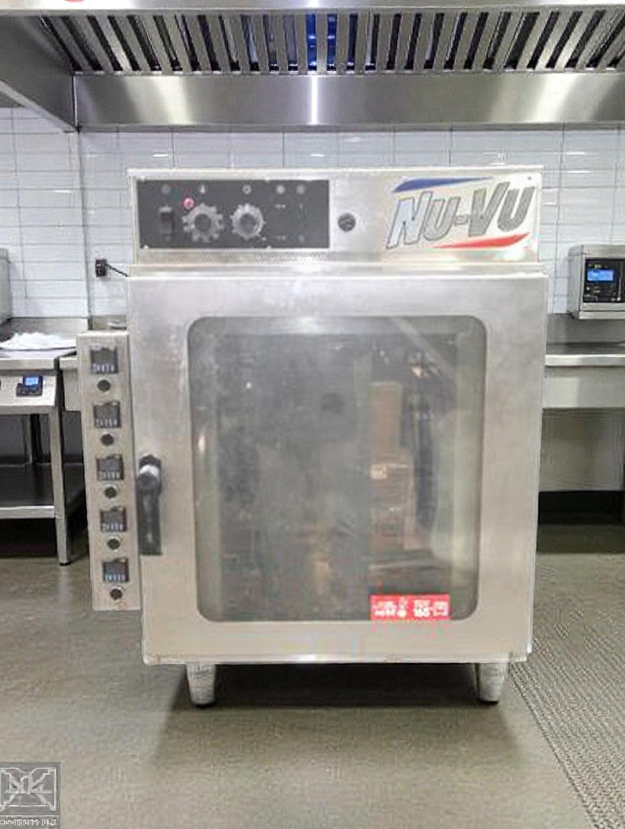 Outstanding Condition – Nu-Vu RM-5T Single-Deck Countertop Convection Oven with Mobile Stand – 208V / 3 Phase – Fully Tested & Working!