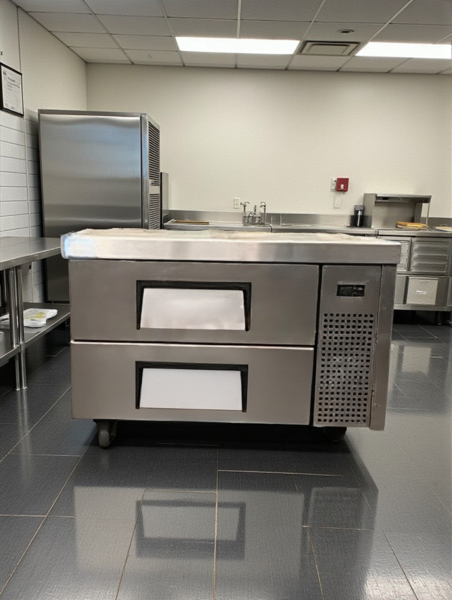 Exceptional Condition – True TRCB-36-HC Refrigerated Chef Base with (2) Drawers – 115V / Single Phase – Fully Tested & Working!