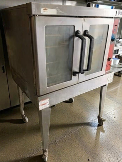 Excellent Condition – Vulcan VC4GD-2 – Commercial Gas Convection Oven – Single Deck – Solid State Controls – 50,000 BTU – UL Listed – Fully Tested & Operational!